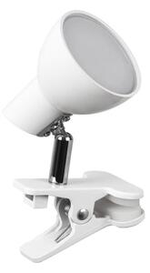 Rabalux 1477 - LED Lampa s klipom NOAH LED/5W/230V biela