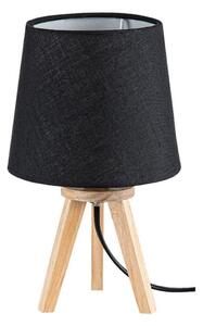 Rabalux 2069 - Stolná lampa LYCHEE 1xE14/25W/230V čierna