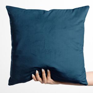 Biante Zamatová obliečka na vankúš Velvet Prémium SVP-028 Petrolejovo modrá 30 x 50 cm