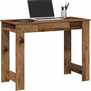 Maison Exclusive – Písací stôl v týle starého dreva 100 x 45 x 75 cm, drevotrieska