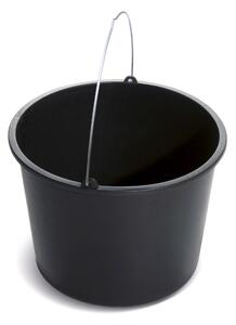 Prosperplast Stavebné vedro BUCK I čierne, variant 12 l