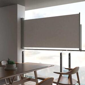 Maison Exclusive - Rozahovatená boná markíza 120x300 cm sivá