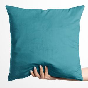 Biante Zamatová obliečka na vankúš Velvet Prémium SVP-035 Tyrkysovo modrá 35 x 45 cm