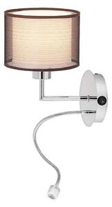 Rabalux 2629 - Nástenné svietidlo ANASTASIA E27/60W + LED/1W