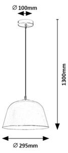 Rabalux 3095 - Luster na lanku MALIA 1xE27/60W/230V