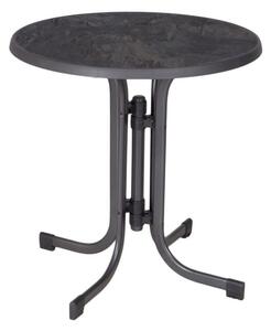 Okrúhly záhradný jedálenský stôl ø 85 cm Pizarra - Dajar