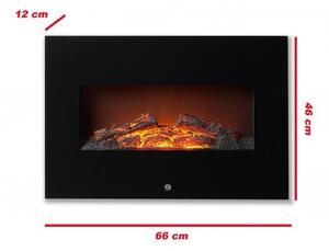 Elektrický nástenný krb Igotherm MEMPHIS