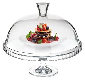 Secret de Gourmet Skleněný podnos Lara 32 cm čirý