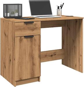 Maison Exclusive - písací stôl Artisan z dubového dreva 100x50x75 cm drevený materiál