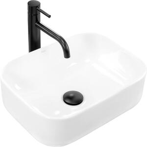 Umývadlo na dosku Rea DEMI Mini White