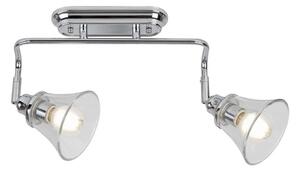 Rabalux 3208 - Kúpeľňové bodové svietidlo ANTOINE 2xE14/40W/230V IP44