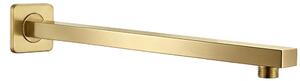 Rea Sprchové Rameno Štvorcové Js-9022bg 40cm Brush Gold