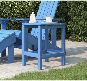 Maison Exclusive – Záhradný stôl Adirondack v morskej modrej farbe, 38 x 38 x 46 cm, HDPE