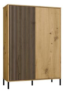 TP Living Vitrína KAMARO 2DD 103,5 cm dub artisan