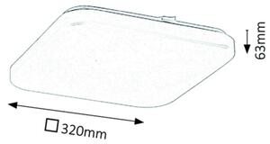 Rabalux 3344 - LED Stropné svietidlo ROB LED/32W/230V