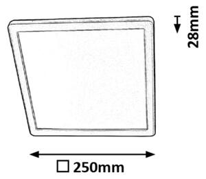 Rabalux 3359 - LED stropné svietidlo do kúpeľne LAMBERT LED/15W/230V IP44