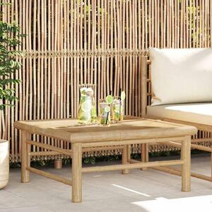 Maison Exclusive – Záhradný stôl 65 x 65 x 30 cm, bambus
