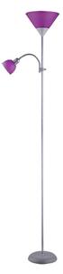 Rabalux 4020 - Stojacia lampa ACTION 1xE27/100W+E14/25W