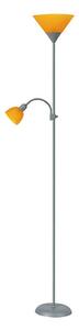 Rabalux 4026 - Stojaca lampa ACTION 1xE27/100W + E14/25W