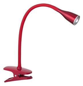 Rabalux 4198 - LED stolová lampa s klipom JEFF LED/4,5W/230V červená