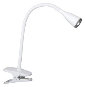 Rabalux 4196 - LED stolová lampa s klipom JEFF LED/4,5W/230V biela