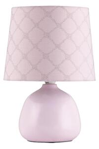Rabalux 4384 - Stolná lampa ELLIE E14/40W ružová