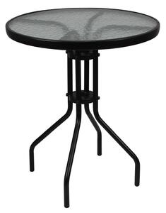 Garden Line Zahradní stůl Bistro 60 cm černý