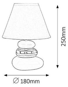 Rabalux 4950 - Stolná lampa SALEM E14/40W/230V