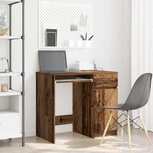 Maison Exclusive - písací stôl v štýle starého dreva 86x49x76 cm drevený materiál