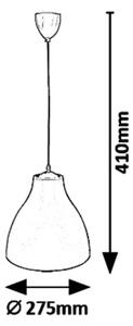 Rabalux 5060 - Luster na lanku MORRIS 1xE27/40W/230V