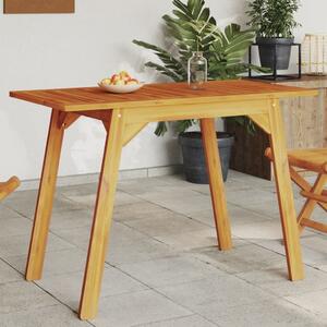 Maison Exclusive - Záhradný jedálenský stôl 110x56x75 cm Masívne drevo Acacia