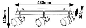 Rabalux 5023 - LED Kúpeľňové nástenné svietidlo HAROLD LED/15W/230V IP44
