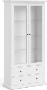 Tvilum Vitrína Provine 96 cm biela