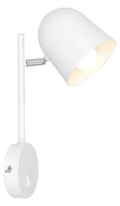 Rabalux 5243 - Nástenné svietidlo EGON 1xE14/40W/230V biela