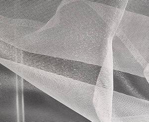 Dimex, Hotové záclony s riasiacou páskou - Voál lesklý biely, 270 cm, š. 4,5 m x d. 2,7 m