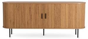 Vivaldi Komoda Trish 180 cm dub přírodní/černý