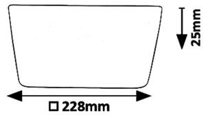 Rabalux 5374 - LED Podhľadové svietidlo OLEG LED/24W/230V IP65