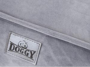 Pelech pre psa DOGGY CHAMPION L zamat, sivý