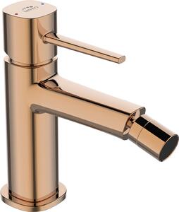 Bidetová batéria so zástrkou Klik Klak Pink Gold Laveo Pola