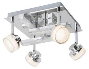 Rabalux 5638 - LED Stropné bodové svietidlo PADMA 4xLED/5W/230V + 4xLED/3W/230V