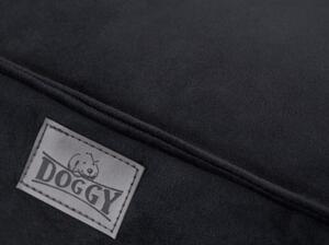 Pelech pre psa DOGGY CHAMPION L zamat, čierny
