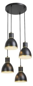 Rabalux 5604 - Luster na lanku MACKENZIE 4xE27/60W/230V
