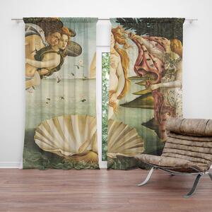 Sablio Záves Zrodenie Venuše - Sandro Botticelli: 2ks 140x250cm