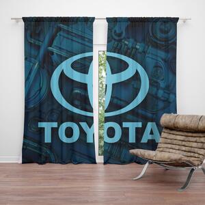 Sablio Záves Logo Toyota Motor: 2ks 140x250cm