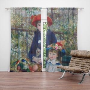 Sablio Záves Dve sestry (Na terase) - Pierre-Auguste Renoir: 2ks 140x250cm