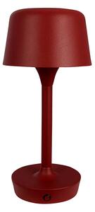 DybergLarsen - FLOW LED Prenosné Stolová lampa Dark Červená
