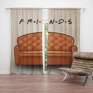 Sablio Záves Seriál Priatelia FRIENDS Gauč: 2ks 140x250cm