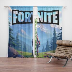 Sablio Záves FORTNITE Horská krajina: 2ks 140x250cm