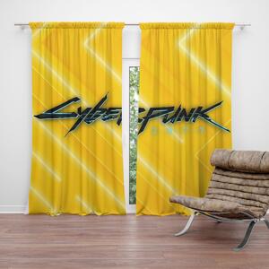 Sablio Záves Cyberpunk 2077 Žltý: 2ks 140x250cm
