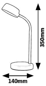 Rabalux 6778 - LED Stolná lampa BERRY LED/4,5W/230V